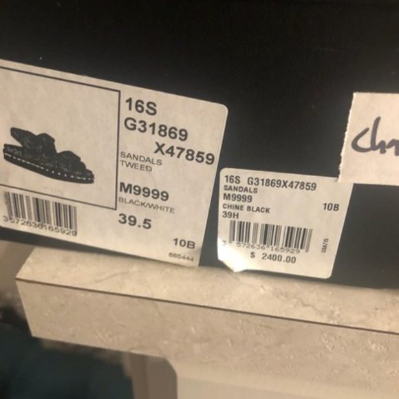 Chanel Dad Sandals-LED Aviation Runway Collection - Picture 3 of 5